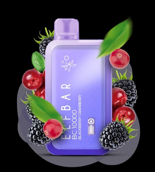 Єльф Бар BC 10000 Blackberry Cranberry - 🫐 Ожина, журавлина