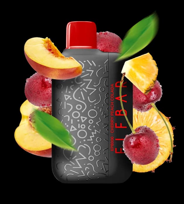Єльф Бар EP8000 Cherry Peach Colada - 🍒🍑 Колада з вишнею та персиком