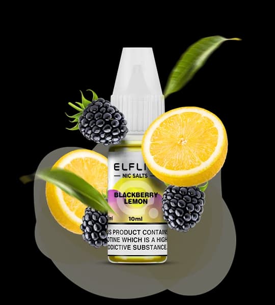 ELFLIQ Blackberry Lemon 10ml - 🫐🍋 Ожина, лимон