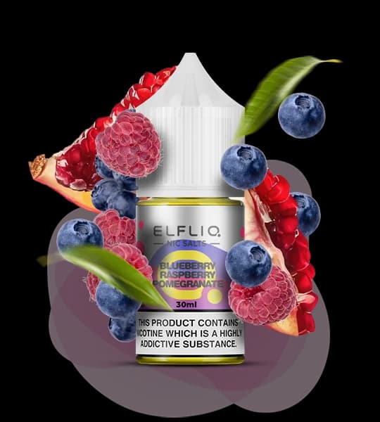 ELFLIQ Blueberry Raspberry Pomegranate 30 ml - 🫐 Гранат, малина, чорниця