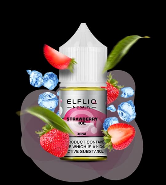 ELFLIQ Strawberry Ice 30 ml - 🍓🧊 Полуниця з льодом