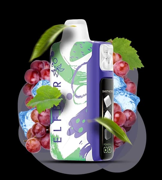 Єльф Бар Sweet King 30000 Grape ice - 🍇🧊 Виноград з льодом