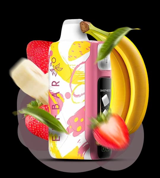 Єльф Бар Sweet King 30000 Strawberry banana - 🍓🍌 Полуниця, банан