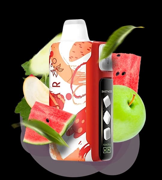 Єльф Бар Sweet King 30000 Apple watermelon - 🍏🍉 Яблуко, кавун
