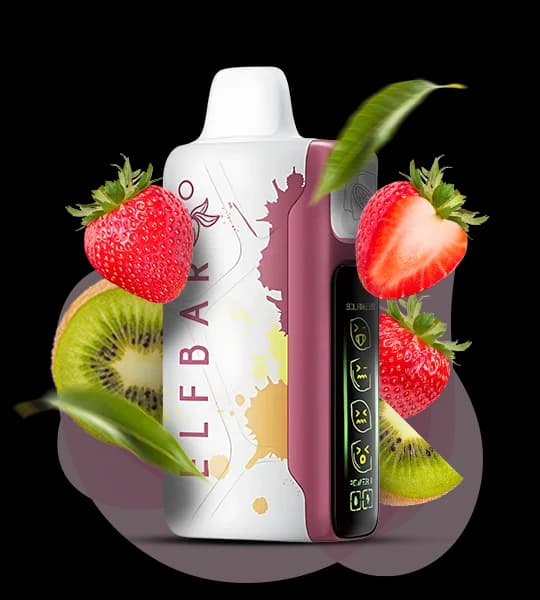 Єльф Бар Nic King 30000 Sour strawberry kiwi - 🍓🥝 Кисла полуниця з ківі