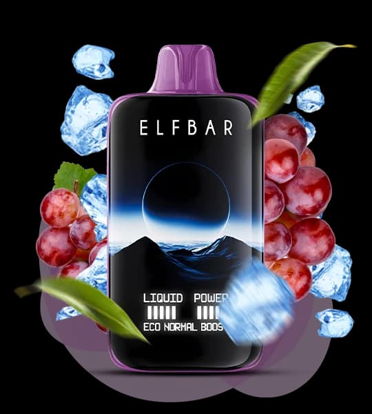 Єльф Бар 40000 Moon Night Grape ice - 🍇🧊 Виноград з льодом