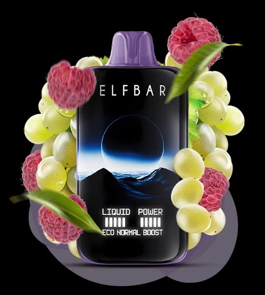 Єльф Бар 40000 Moon Night Grape raspberry